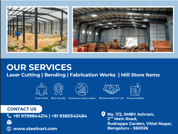 SteelNArt Services and Contact